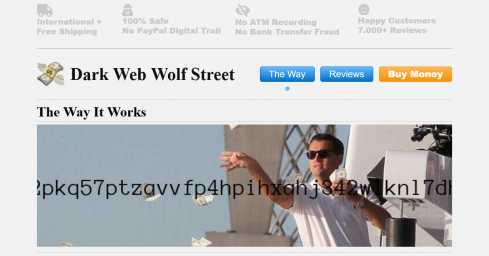 Dark Web Wolf Street